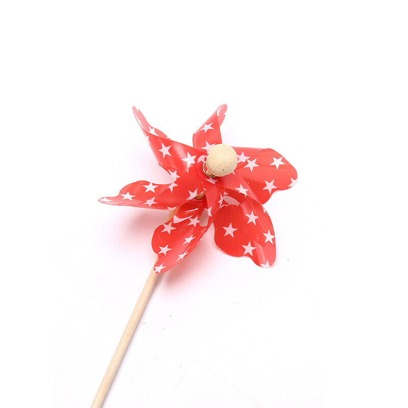 Mini Windmill Wind Spinner Home Garden Yard Decoration Kids Children To.l8