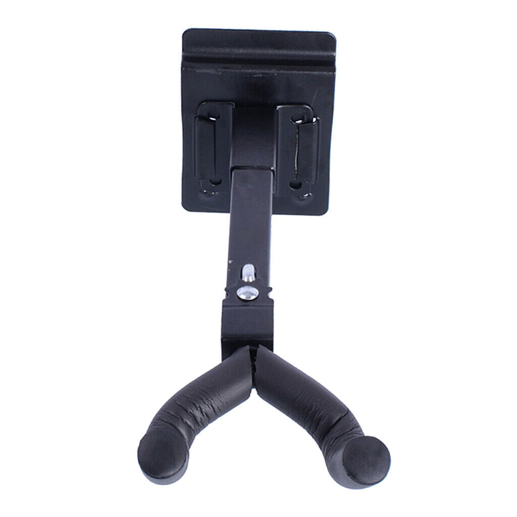 Guitar Hanger Hook Support Keep Holder Bracket Display DIY Instruments Black