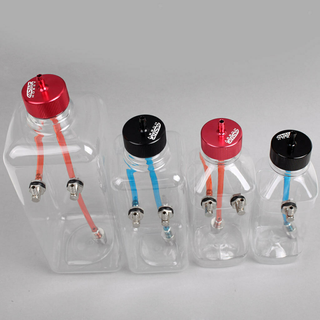 Transparent Fuel Tank with Metal   for Rc Gas Plane