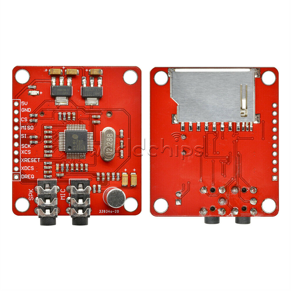 VS1053 MP3 With SD Card Slot Module VS1053B Ogg Real-time Recording for Arduino