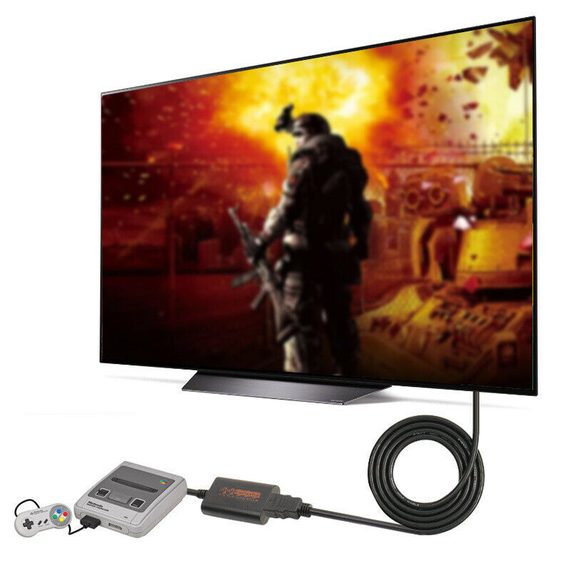For Nintendo 64 Super Famicom NES GameCube to HDMI-compatible AV Adapter 72 @