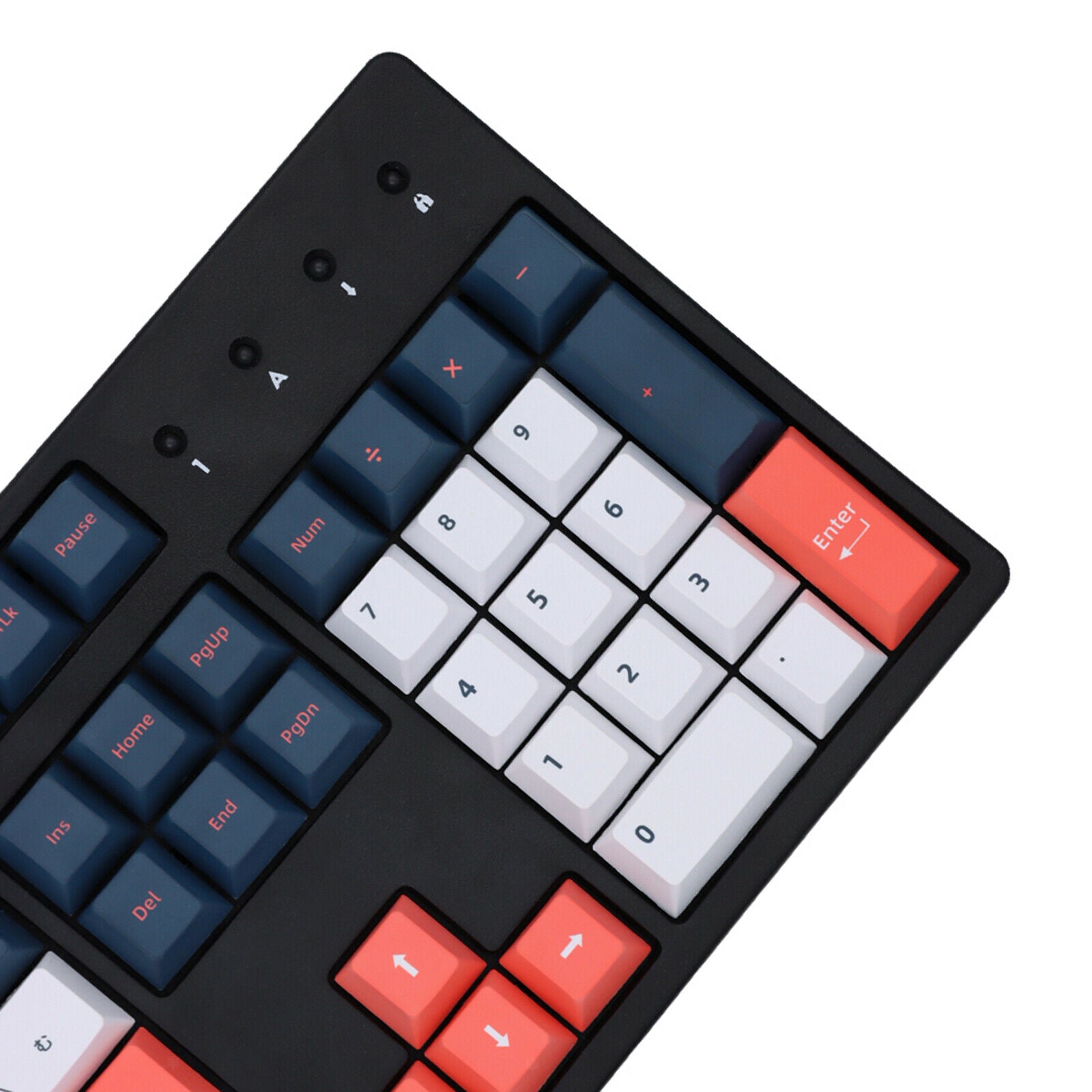 130 Key PC Mechanical Keyboard Keycaps Dustproof Anti-Slip Home Office