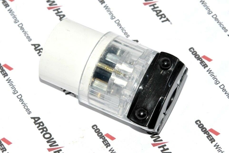 1pcs-COOPER 8269 15A 125V Thermoplastic Hospital Grade Connector NEMA 5-15