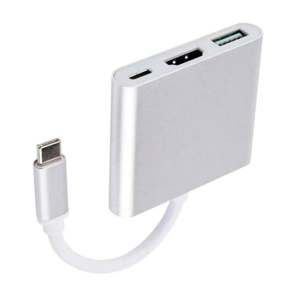 USB Type C Hub to VGA Adapter USB 3.0 Type-c Port Laptop Hub Power Converter