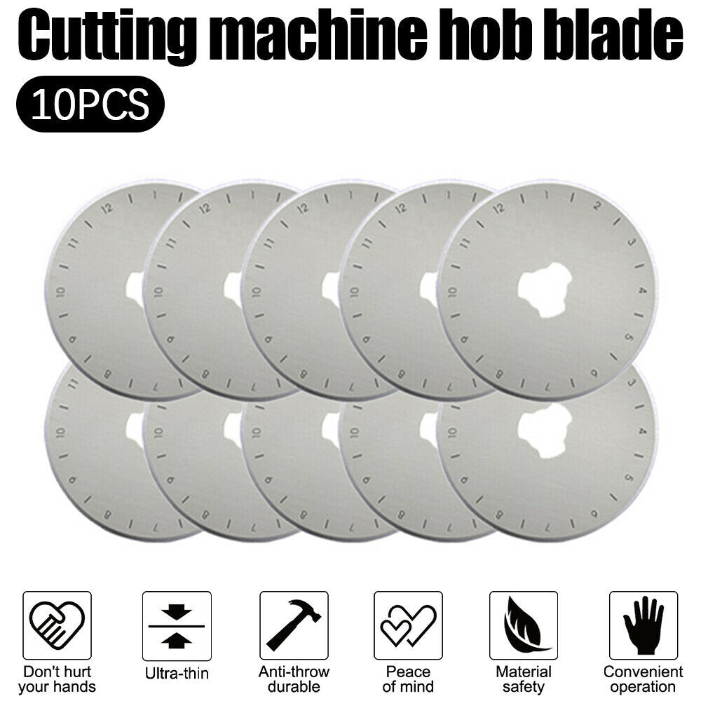 45mm Rotary Replacement Blades Paper Cutter Knitting Circular Cutting Patchwork