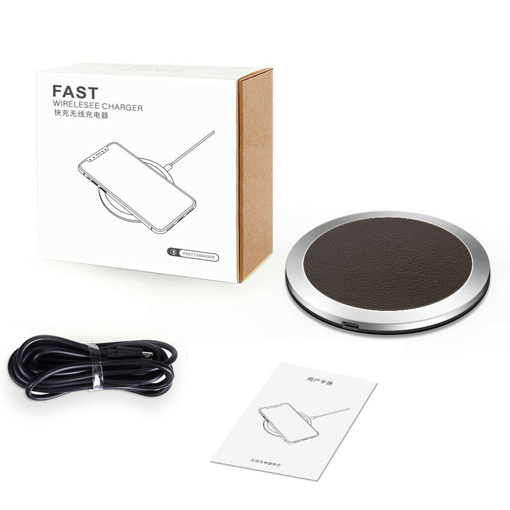 Standard QI Wireless Charger Pad Quick Charging Mat for QI-enabled Devices
