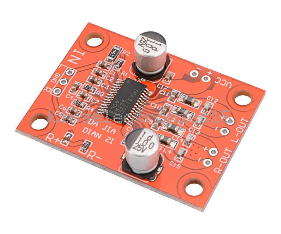 30W TPA3110 Digital Power Amplifier Audio Board Mono BTL Sound Amplifier NEW