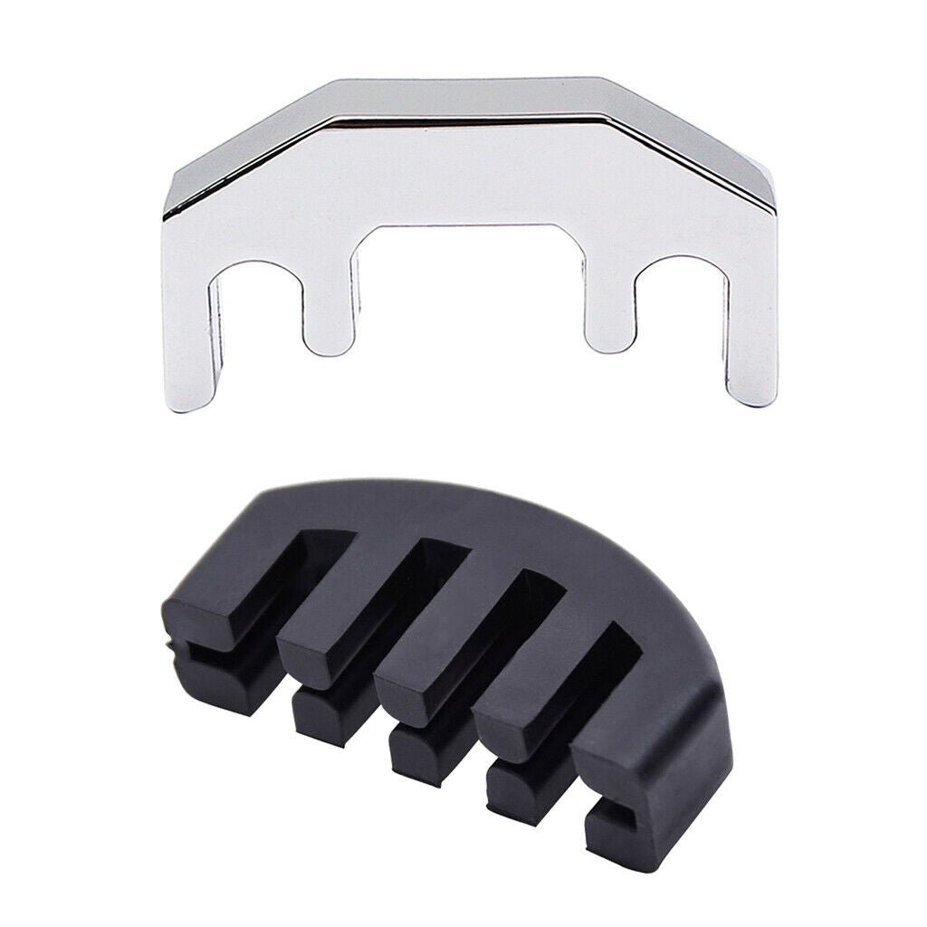 Durable 1/2 3/4 4/4 Size Violin Practice Mute Sourdine Violin Fiddle Parts