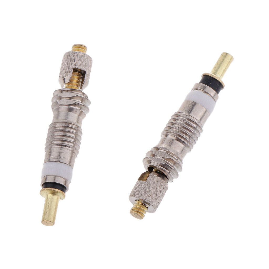 2x Presta Valve Core Tubeless French Cores Stem Components Accessories