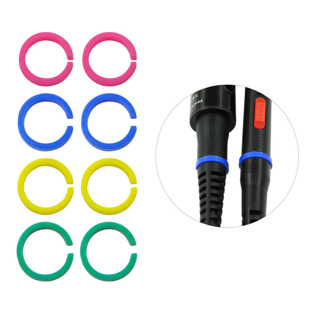 Oscilloscope Probe Accessory Kit Setting, Marker Rings,