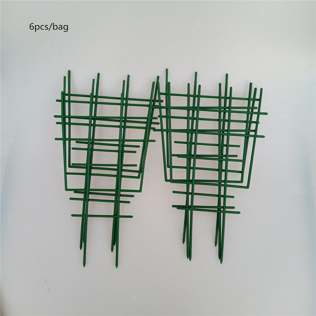 6x Garden Trellis For Mini Climbing Plant Shape Plant Pot Potted Support Vines