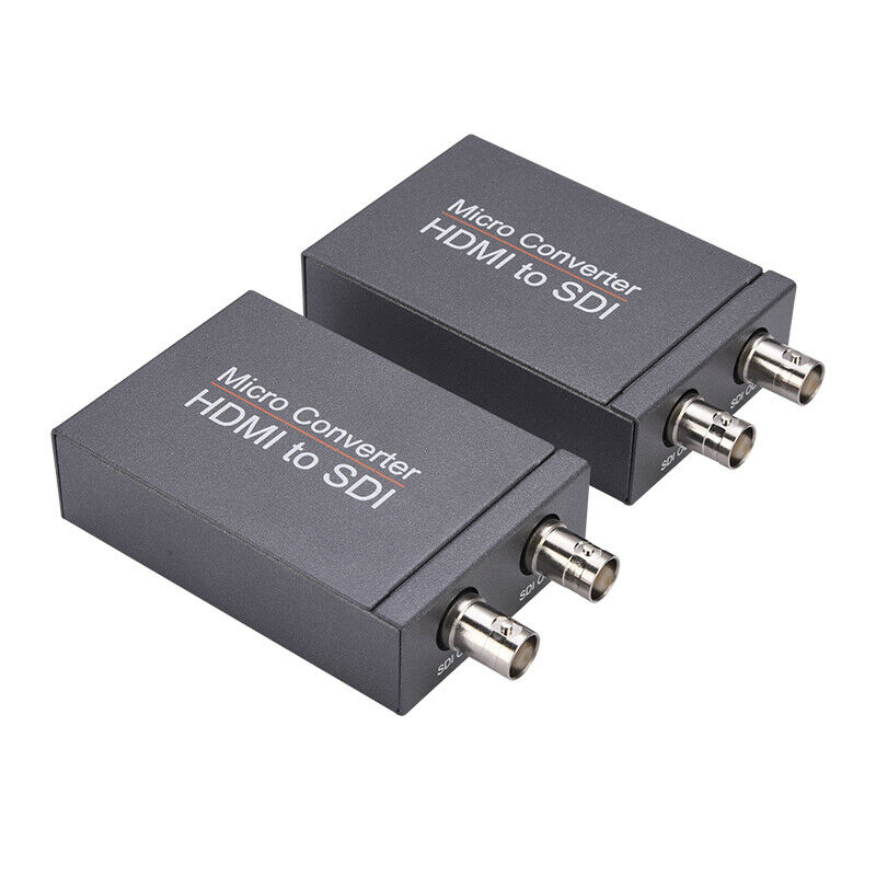 HDMI To SDI Converter Adapter Coax Coaxial Cable Cord Video Audio Extender 1080P