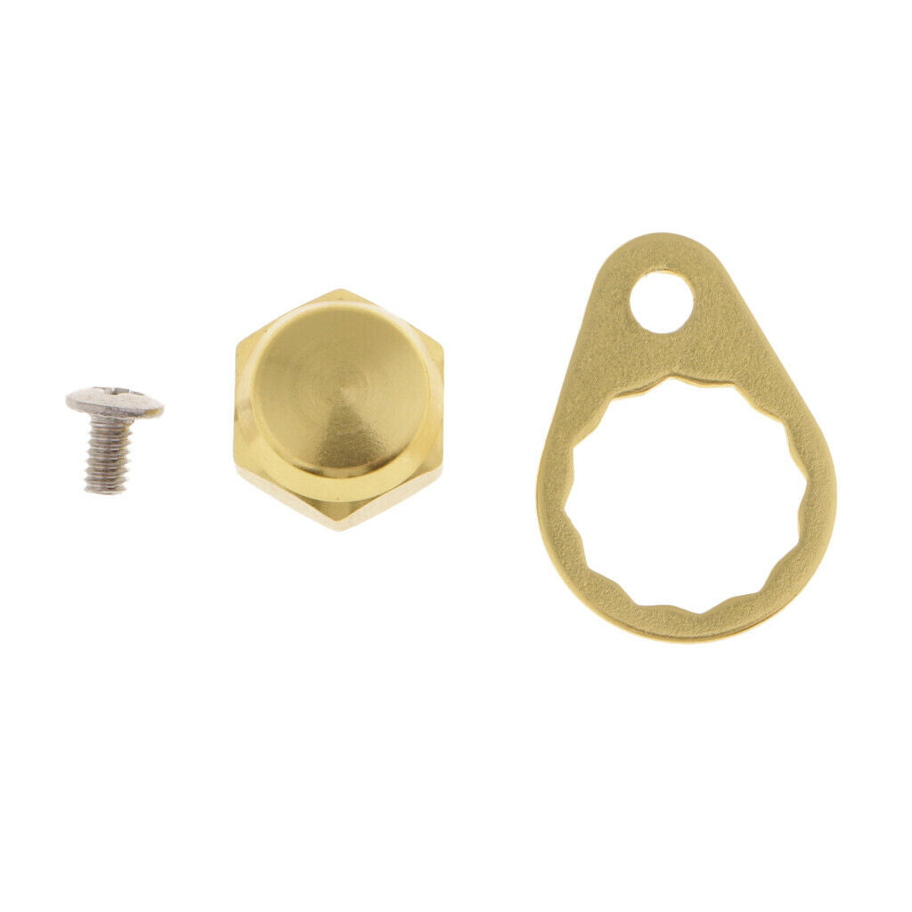 2pcs Baitcasting Fishing Reel Right Handle Parts, M8 Screw/Nut/Locking Plate