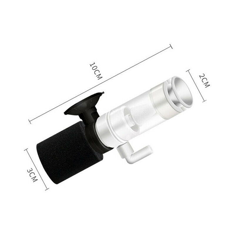 Aquarium Pneumatic Filter Accessories Mini Purifier Multi Layer Media Fil.l8