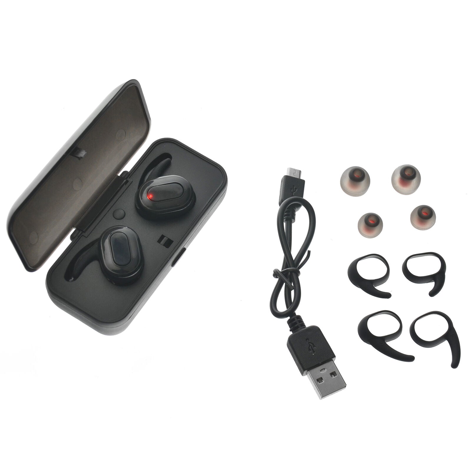 X26  Waterproof Sports Headphones Wireless Bluetooth Headset Stereo Earphone