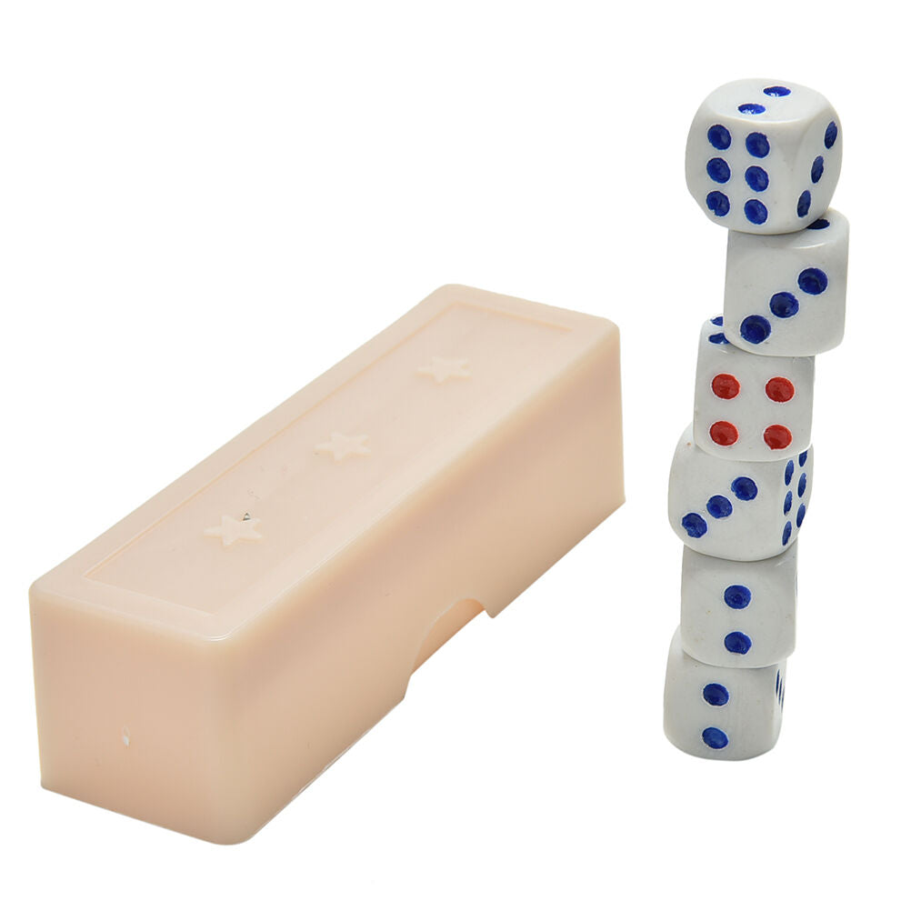Fantastic Box 6 Dice Flash Change Changing Effect Close Up Magic Trick  .l8