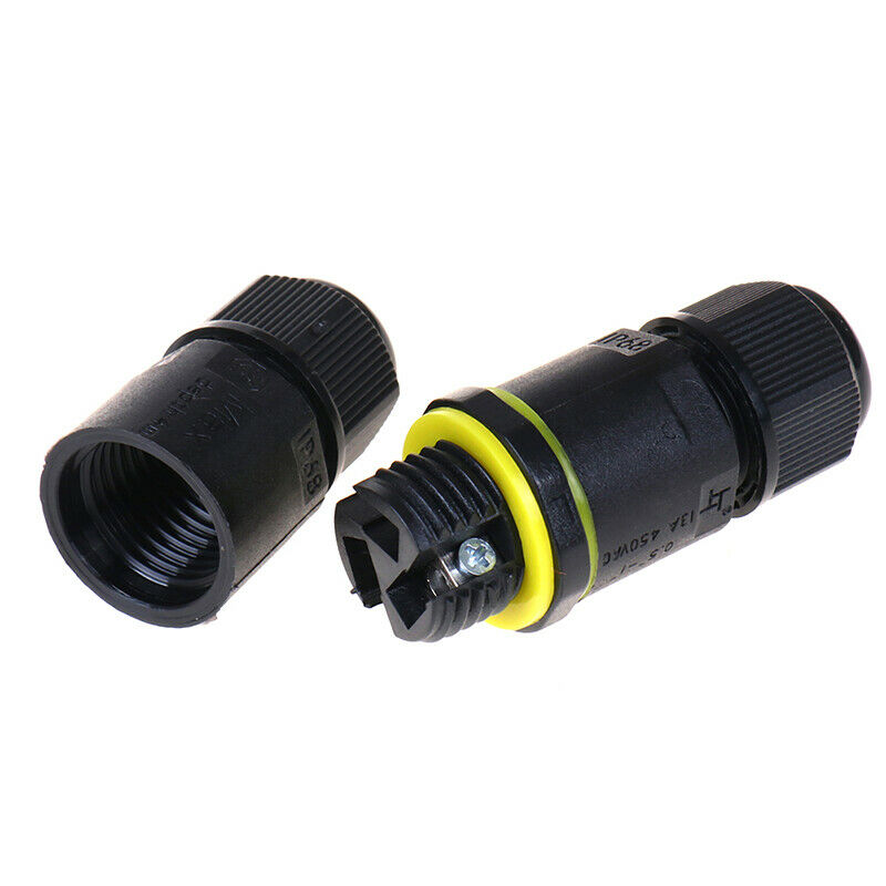 IP68 2/3 Pin Outdoor Waterproof Cable Connector AC Junction Box Durab_JC.l8