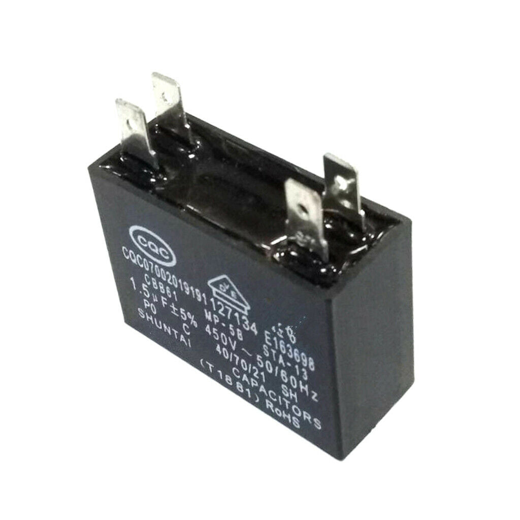 450V 1.5UF 50/60Hz Motor Start Capacitor Compressor for Electronic Equipment
