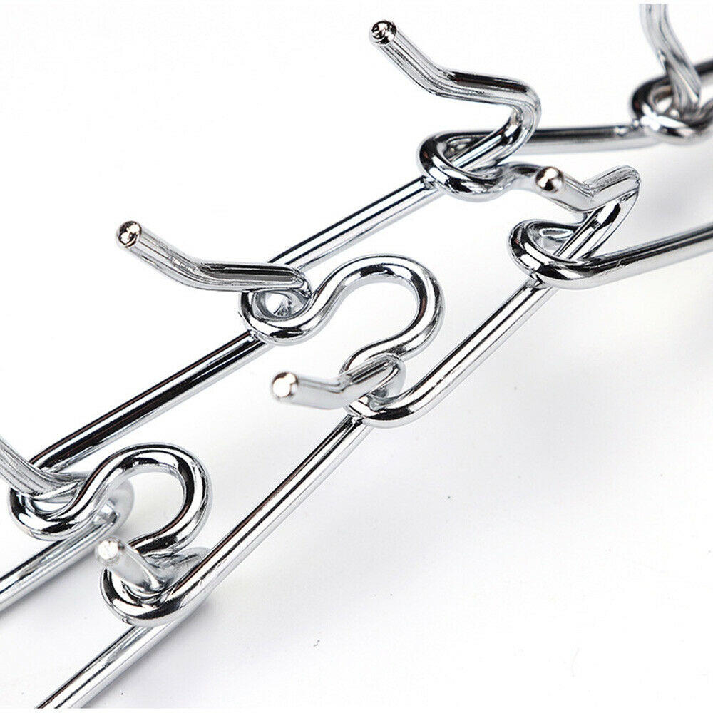 Iron Dog Pinch Prong Chain Collar Double D Type Training Choker Pet Supplies