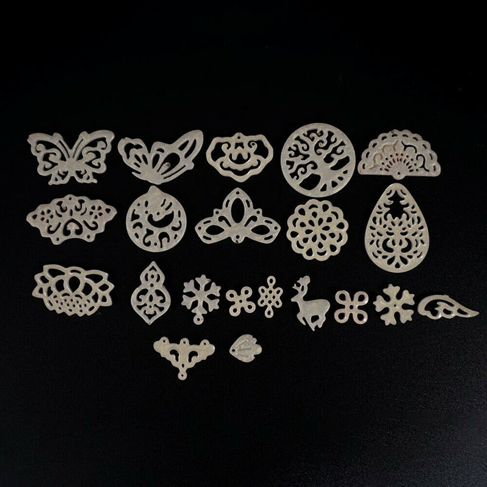 DIY Crystal Epoxy Mould Hollow Earrings Pendant Jewelry Silicone Mold Handcrafts