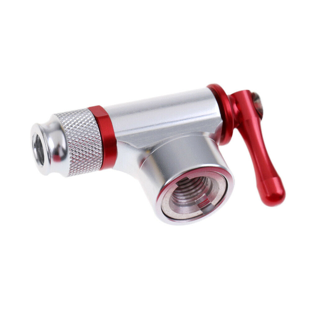 Mini Portable Aluminium MTB Road Mountain CO2 Inflator Pump Valve Sleeve