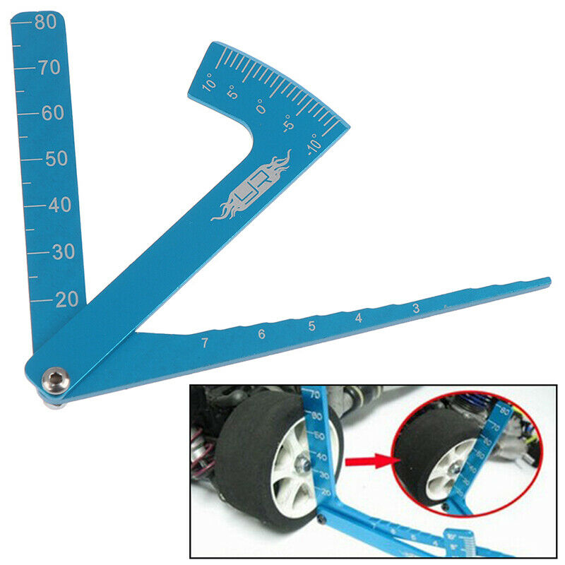 Adjustable Ruler RC Car Wheel Rim Camber Height Tires Angle Balance Rul.l8
