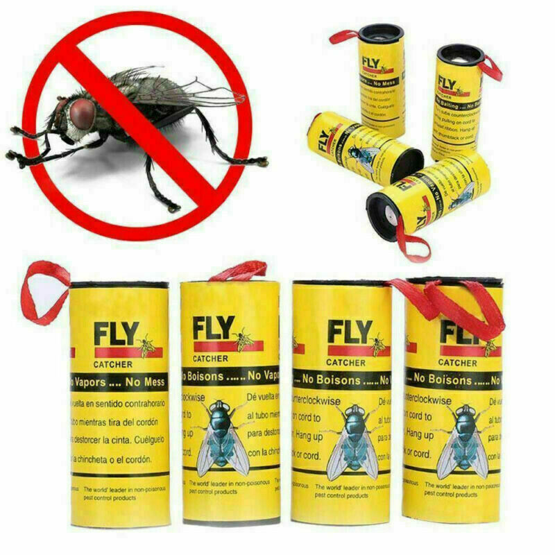 4xSticky Ant-fly Repellent Paper Insect Bug Glue flytrap Catcher Mosquito.l8