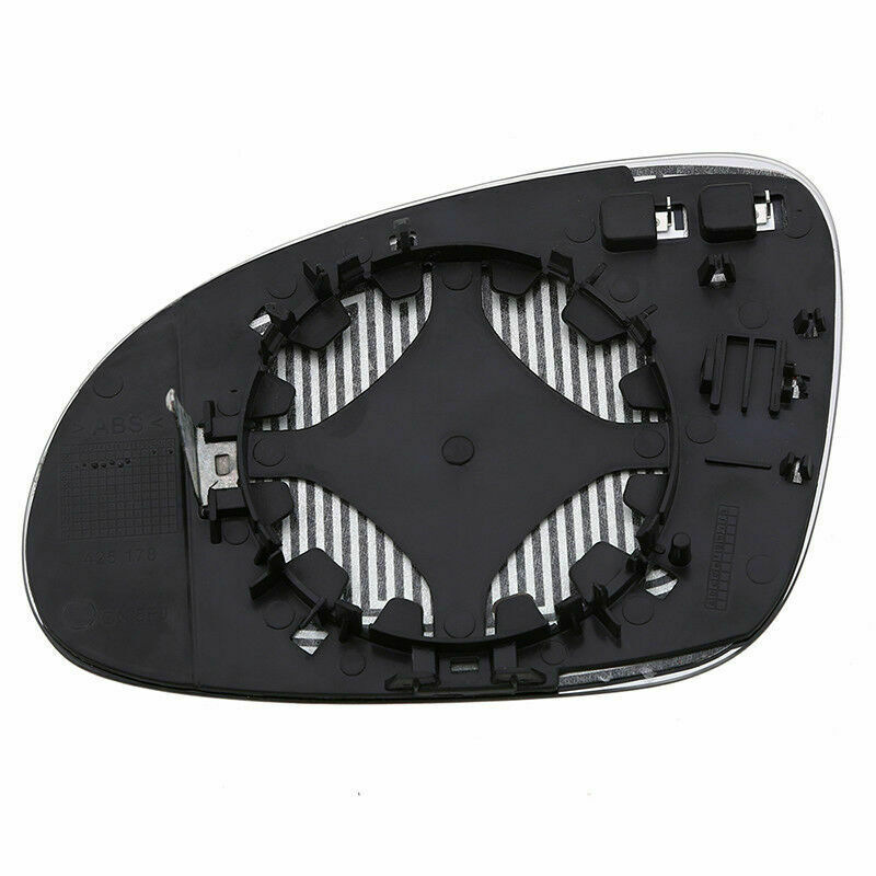1x Front Passenger Side Heated Mirror Glass For VW EOS GTI Jetta Passat R32 MK5