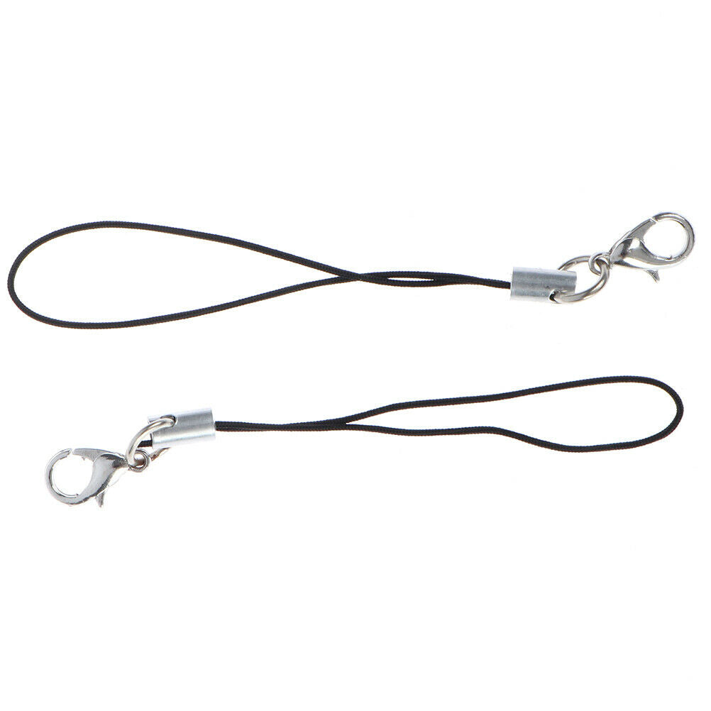 10Pcs Lanyard keychain for USB flash drive strap string bla.l8