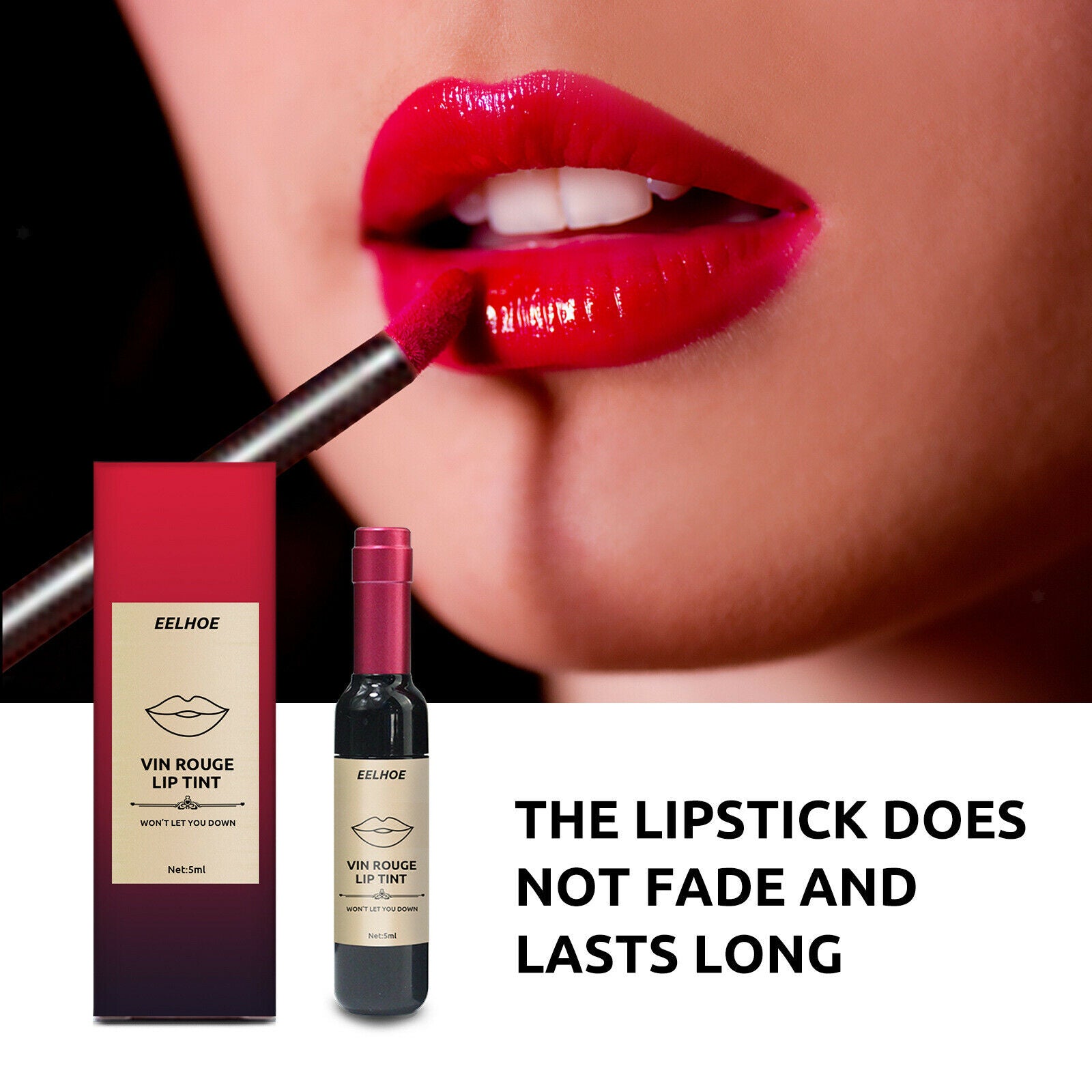 Wine Red Wine Liquid Lipstick Liquid Lipstick Lady For Women Six Colors