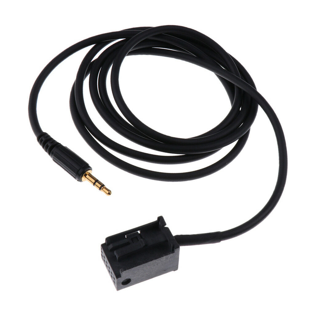 3.5mm Male to 12 Pin Audio Input Connector Cable for Ford Focus MK2 Fiesta