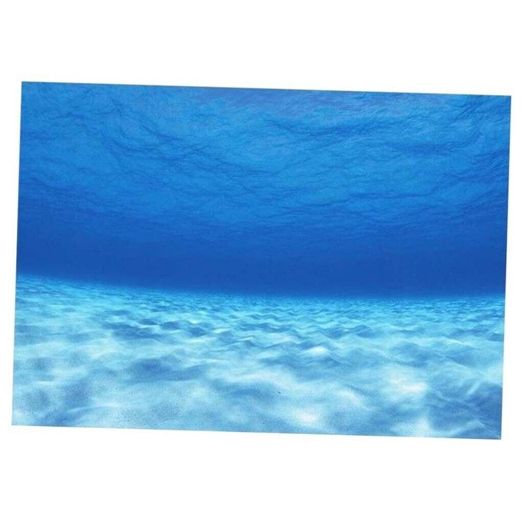 Fish Tank Background Wallpaper For Aquarium Landscape Decor 61x30cm