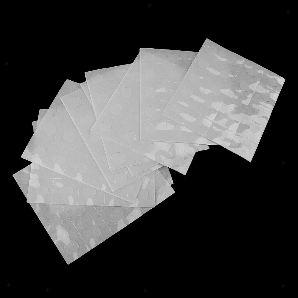 200pcs/Pack Round Dot Double-sided Adhesive Tape for Wedding Party Decor
