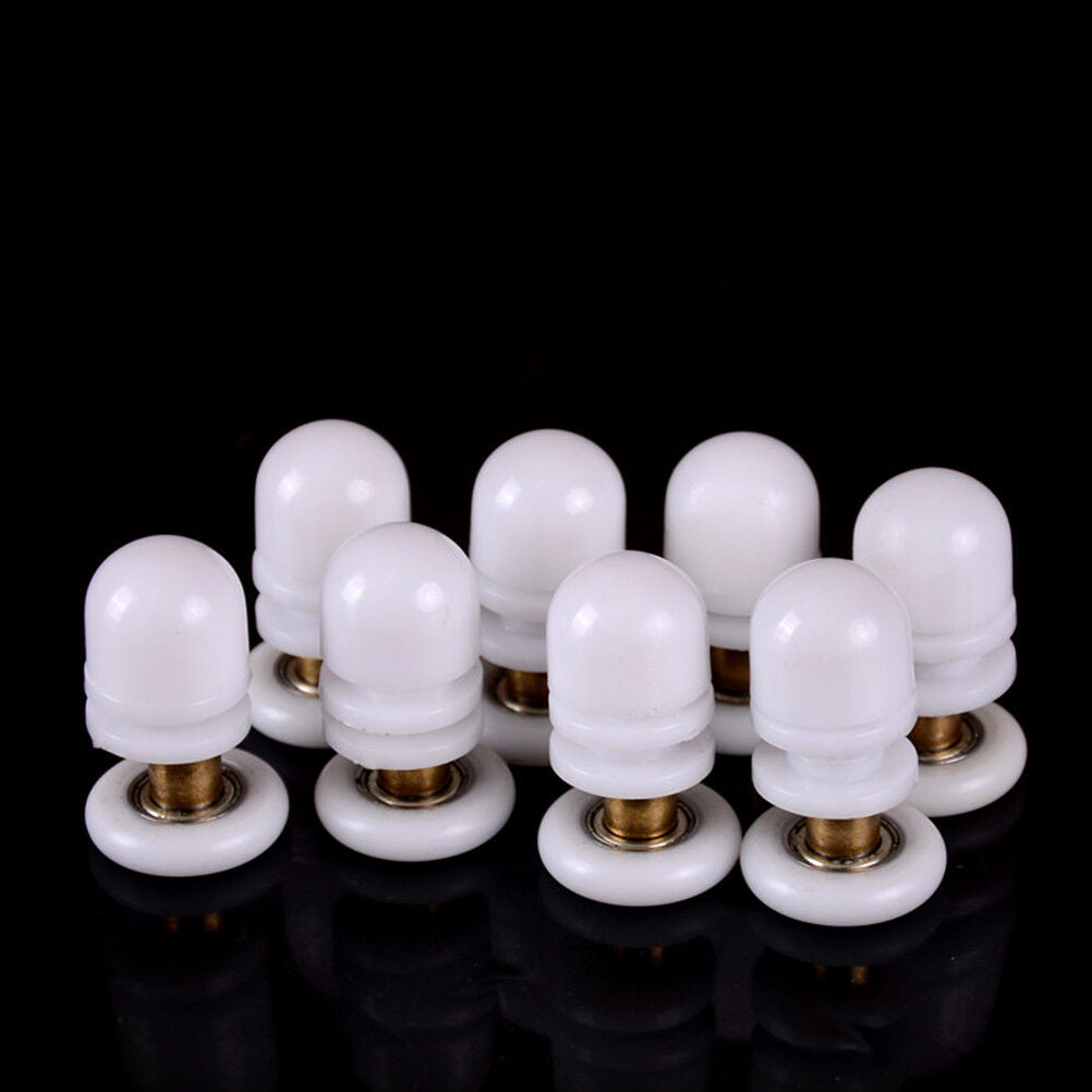 8 Shower Door Rollers / Wheels / Runners / Pulleys B01 d-25mm ATAU YUAUBDAU