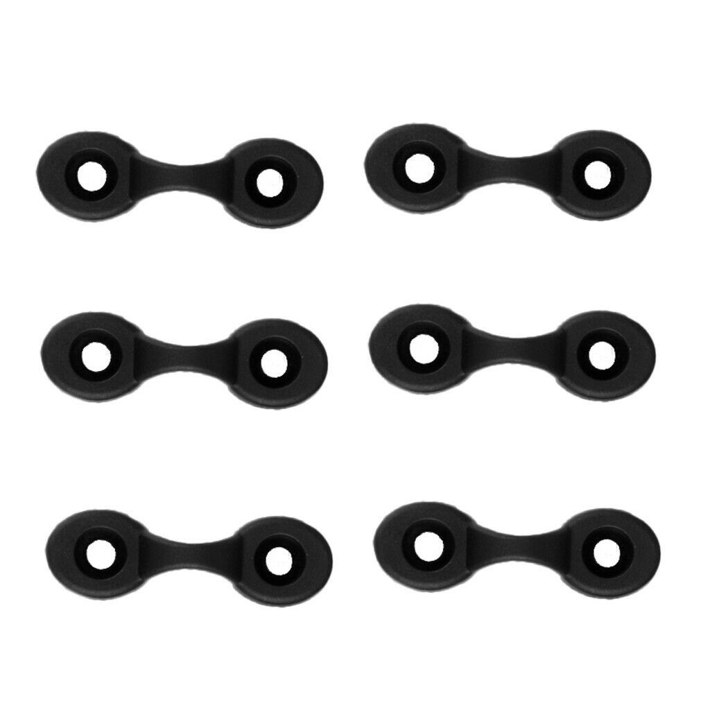 6x Nylon Marine Boat Kayak Pad Eye Deck Loop  Kit Fishing Rigging Tool