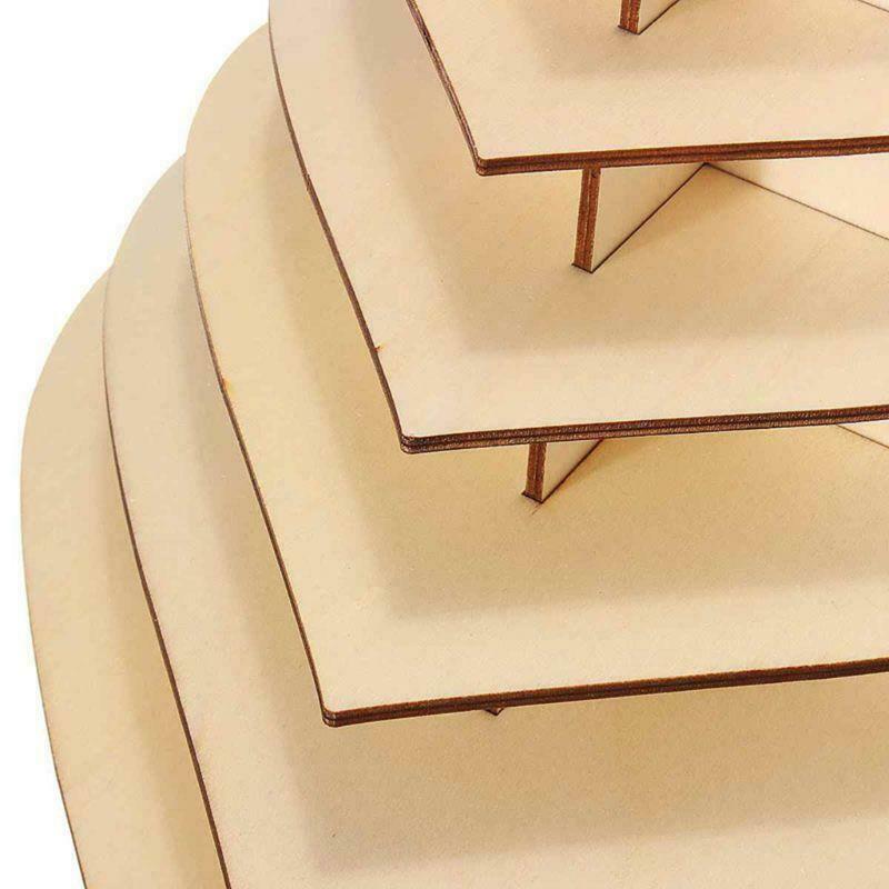 Mr & Mrs Wooden Chocolate Candy Heart Wedding Centrepiece Display Stand Holder