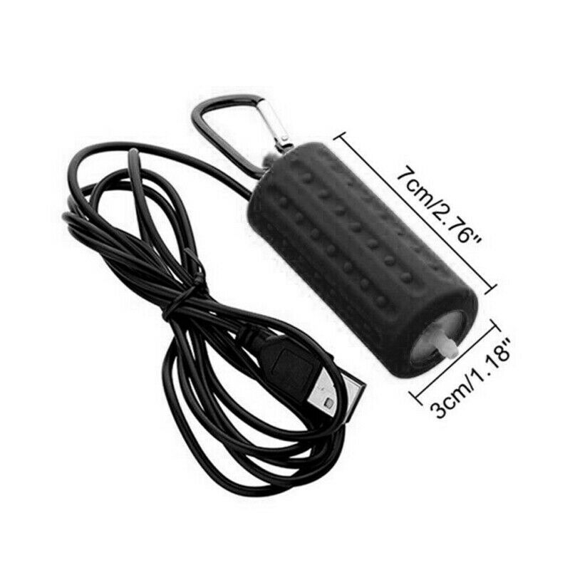 Mini Ultra Silent USB Aquarium Fish Tank Air Pump Mute Energy Save Oxygen Pump