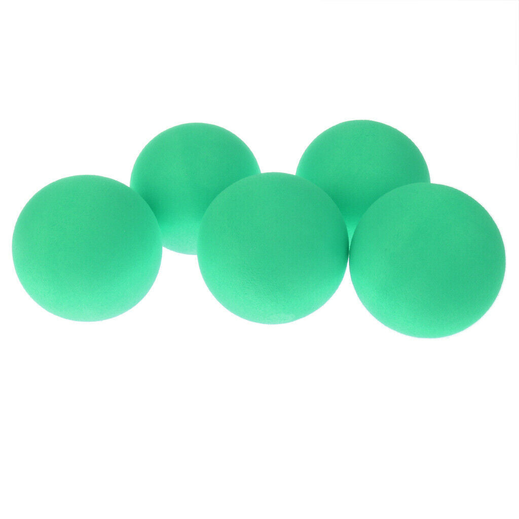 2.5'' EVA Ball Bouncy Balls Soft Foam Balls Pet Kid Toys Pack of 5 Green