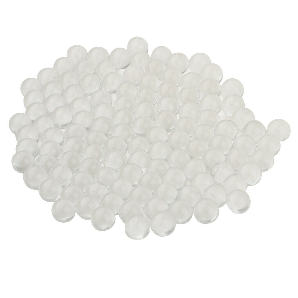 100pcs (13mm) Replacement Solid Glass Marbles for Chinese Checker, Aggravation,