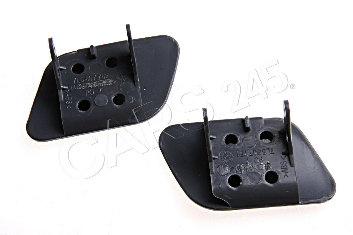 Headlight Washer Covers Left+Right Fits VW Touareg 2003-2006