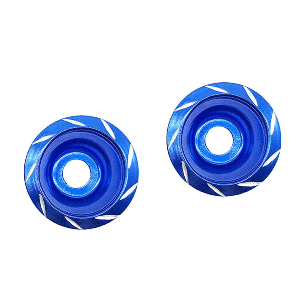 Motorcycle Front Fork Decoration Cup Wheel Drop Resistance Holder  Blue