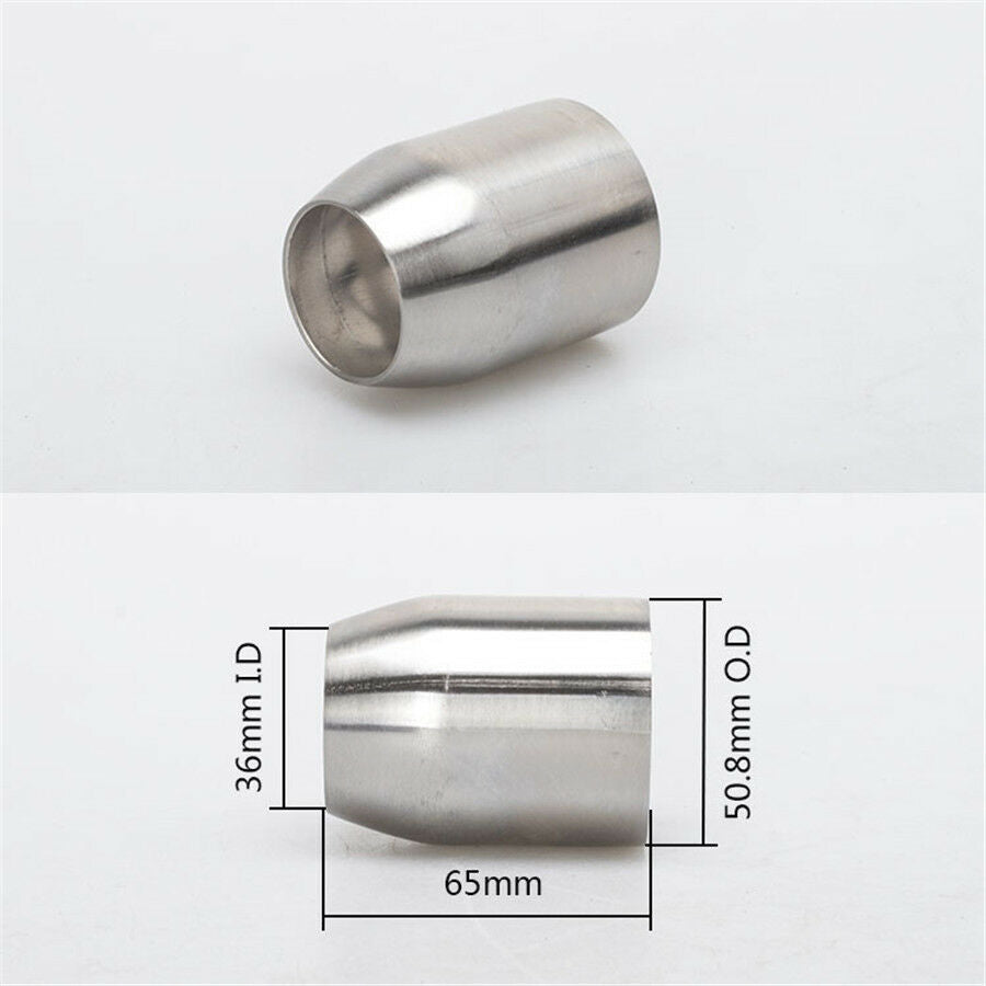 Motorcycle Exhaust Muffler Adapter Convertor Adapter Reducer Connector Pipe Tube