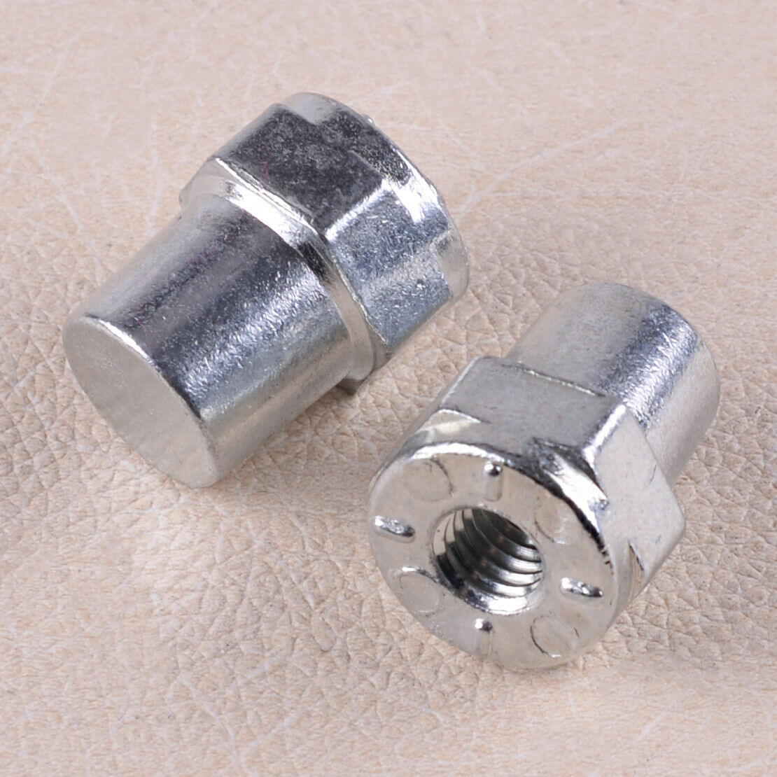 Car Positive+ Negative Battery Top Post Terminal Adapter Converter Connector 2pc