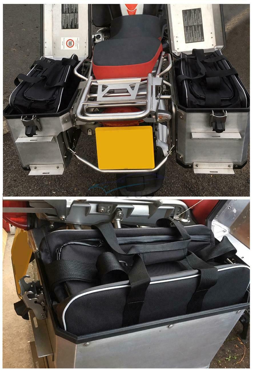 38L Black Motorcycle Side Case Bag For BMW R1200GS Advenutre 2013-2017 R1250GS