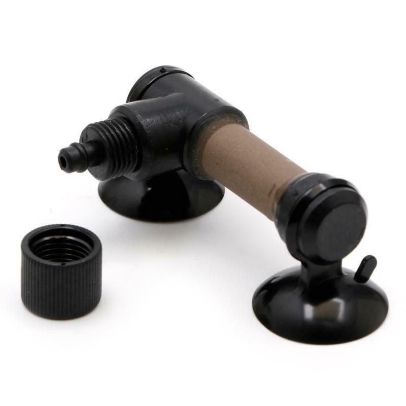 Aquarium Fish Tank Plastic CO2 Diffuser Tessellator Atomizer Dual Suction Cup
