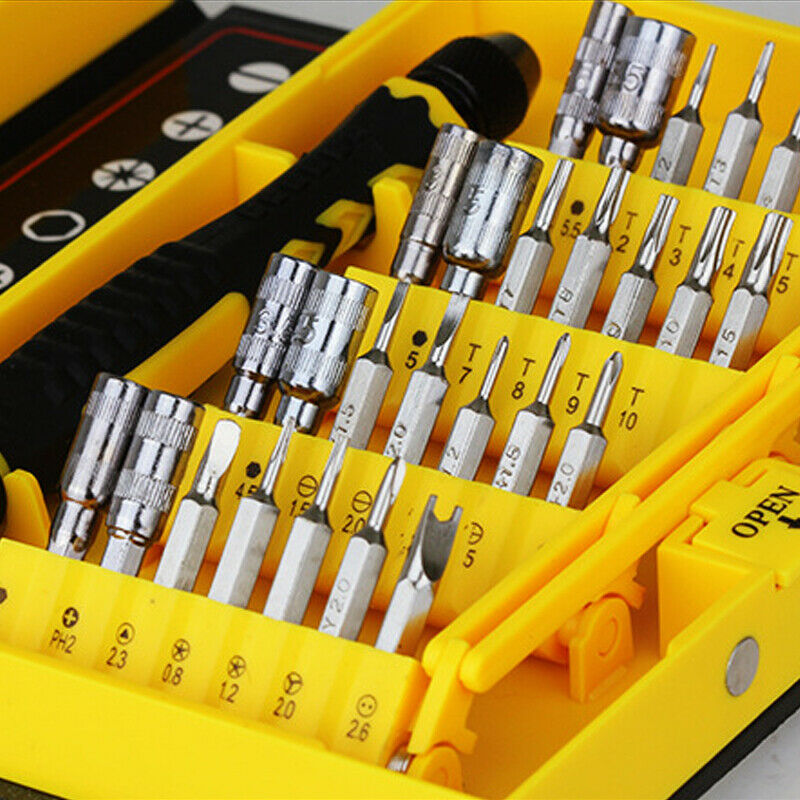 38 In 1 Cellphone Precision Screwdriver Set Repair Tool Kit Fix For Phone Watch