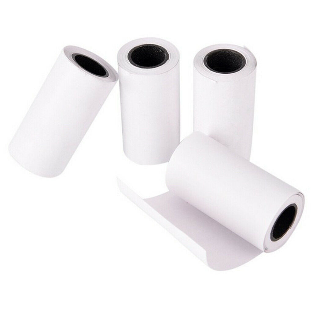 2.24x1.18in Thermal Paper 5pcs for Bill Barcode Office Thermal Printer
