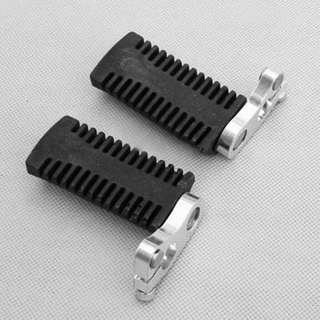 4PCS Passenger Footpegs Rear Rest Peg Pedals For 43cc 47cc 49cc Pocket Bike