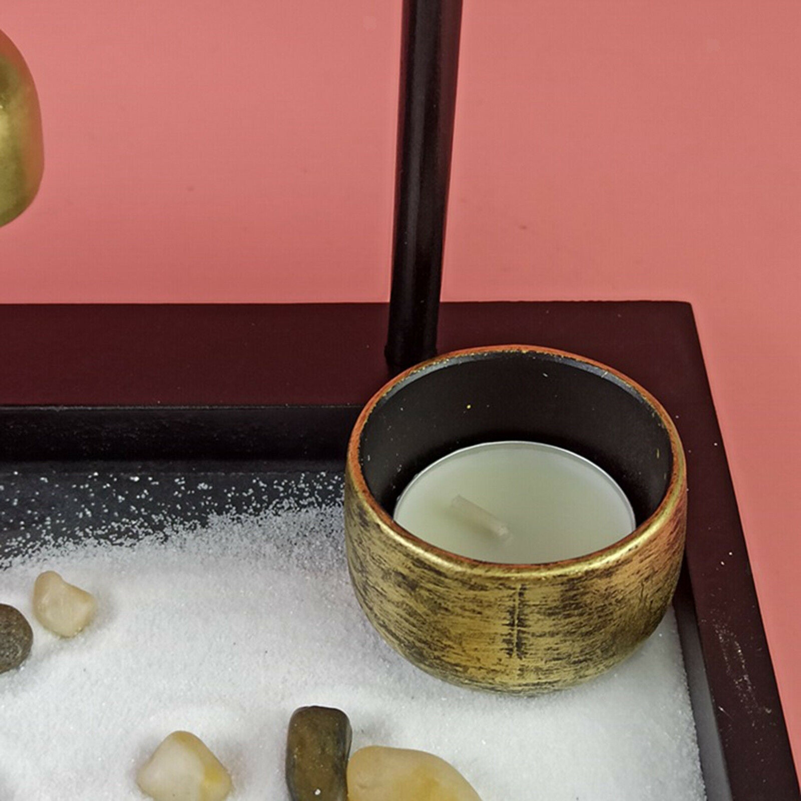 Zen Garden Kit Relaxation Rock Sand Garden for Desktop Stress Reliever