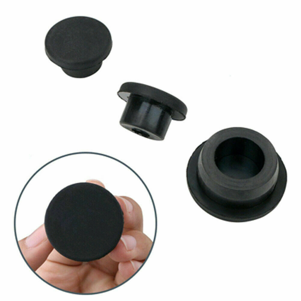 For Jeep Wrangler JK 07-17 Tailgate Plug Set Spare Tire Carrier Delete Rubber